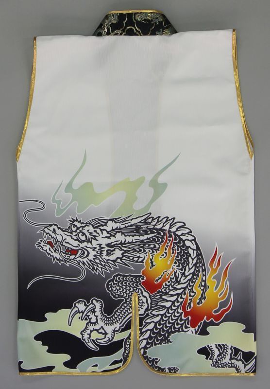 大人着られる陣羽織 人気の龍 インバウンド 城 おもてなし6750-01