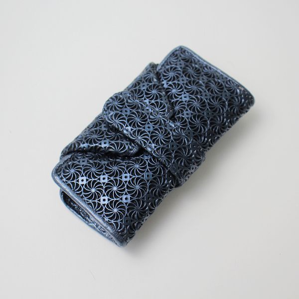 HIROKO HAYASHI 小銭入れ (ネイビー) 極美品 HIROKO HAYASHI ヒロコハヤシ GIRASOLE ジラソーレ 小銭