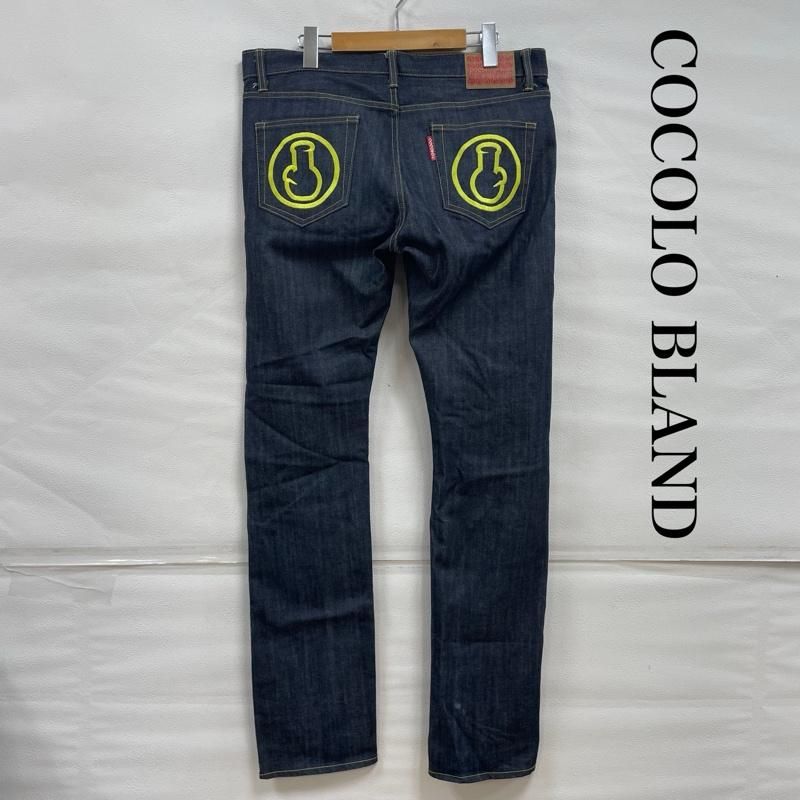 COCOLO BLANDデニムジャケット Gジャン　ココロブランド　アウター　春 COCOLO BLAND (ココロブランド) / BONG STADIUM JKT . NAVY