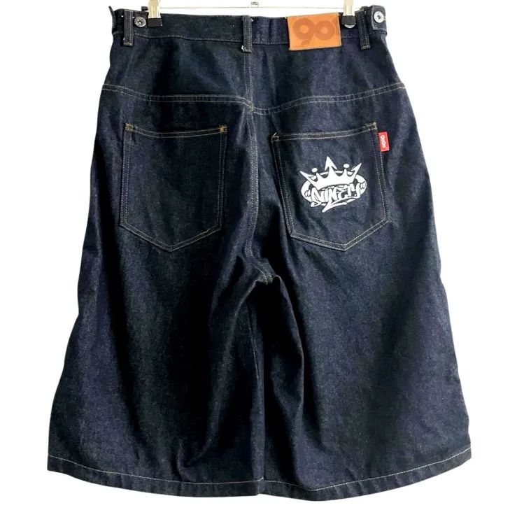 9090 ナインティナインティ King Logo Buggy Jorts キングロゴ バギー