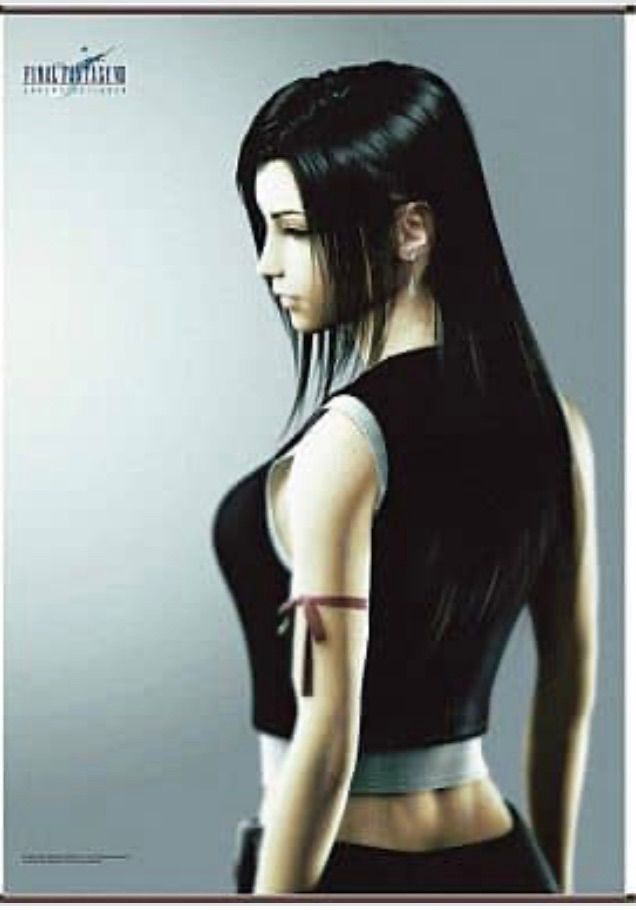 ファイナルファンタジー　Ⅶ ウォールスクロール　ティファ ファイナルファンタジー7 アドベントチルドレン ティファ ウォール