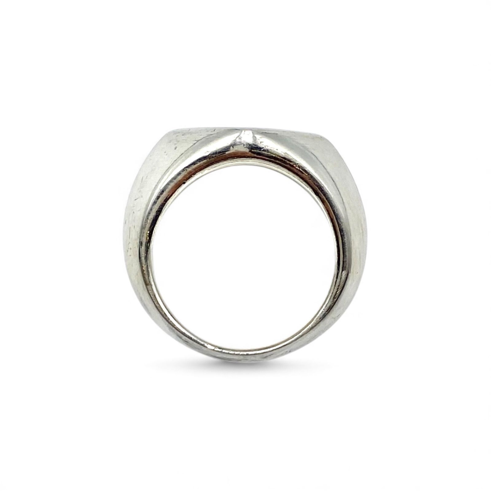 幻想的な光】オパールインレイ Silver 925 刻印 90s Vintage Ring 