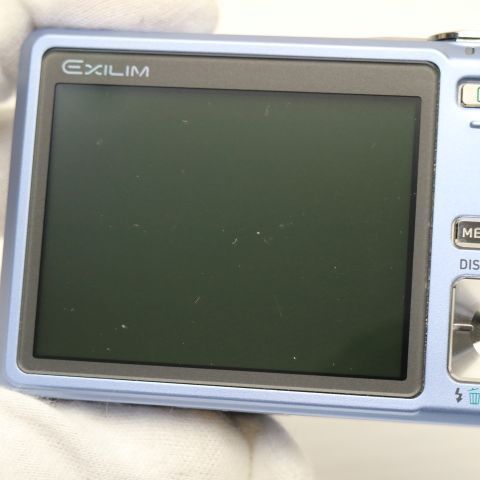 【希少・美品】CASIO EX-Z600 ブルー 超美品 EX-Z600 ブルー 即日発送 CASIO EXILIM デジカメ 本体 土日祝