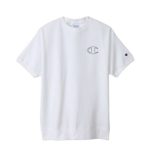 HANES ヘインズ SHORT SLEEVE SWE ホワイト Lサイズ C3-X016 10 | スポーツ 運動 ウエア ウェア 服 衣類 トップス ショートスリーブ ハーフスリーブ 半袖 着心地 コットン 綿 スウェット 裏起毛 ポリエス