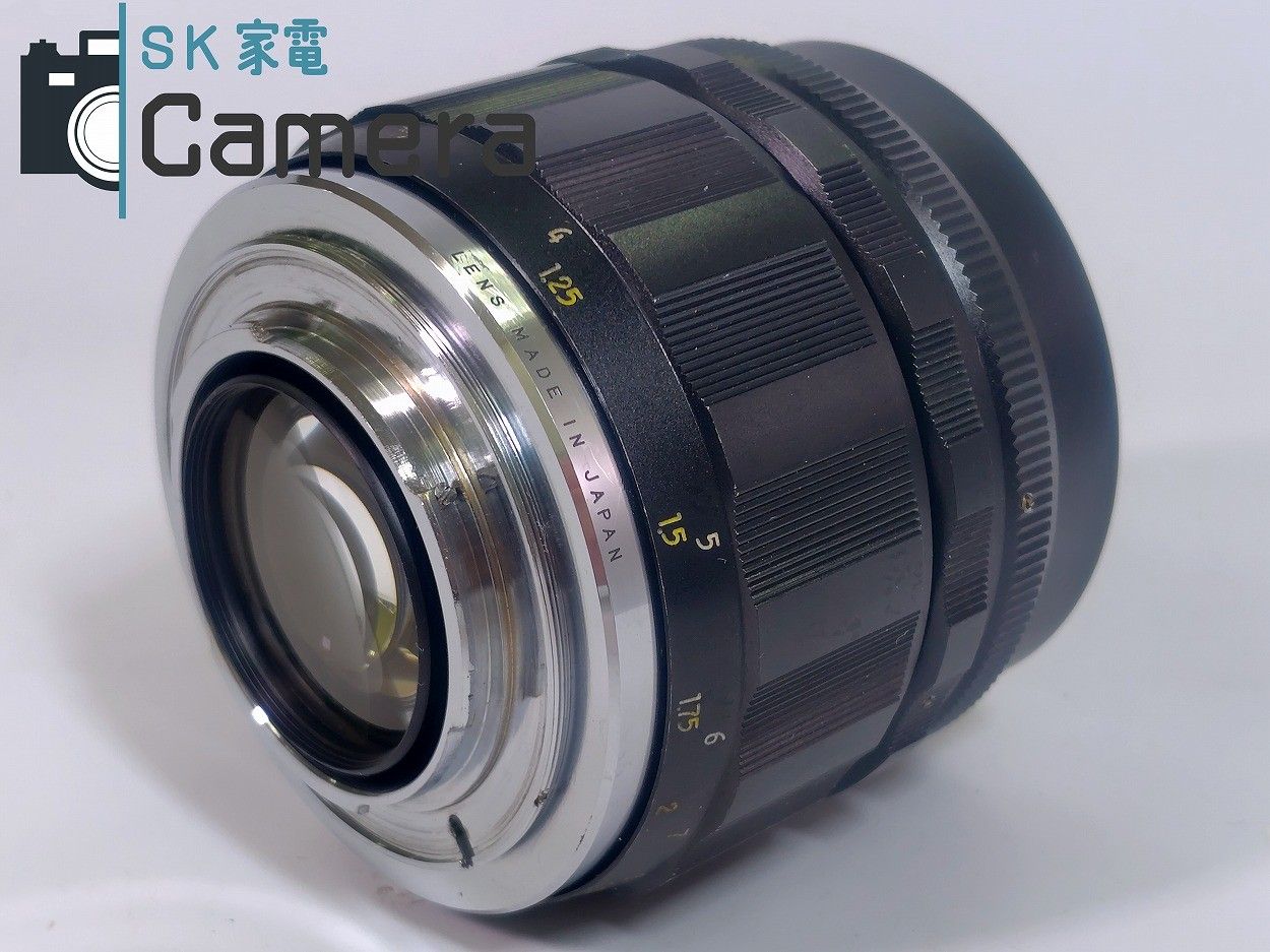 KOMURA 85mm F1.4 コムラ SANKYO KOHKI ニコンFマウント用 フード