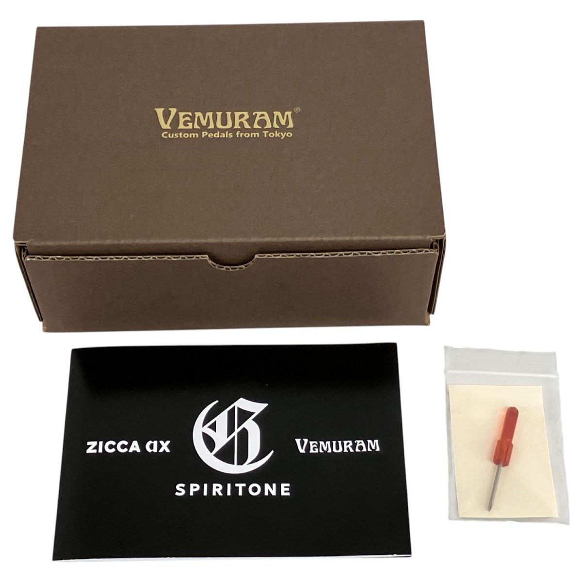 VEMURAM SPIRITONE ミディアムゲイン オーバードライブ エフェクター ペダル 音響機材 オーディオ K10523493