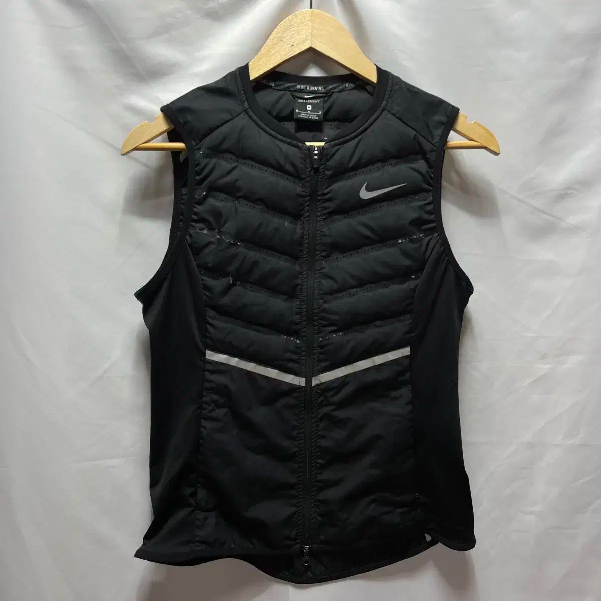 本物/レディース M NIKE(ナイキ) エアロロフト ランニング 黒
