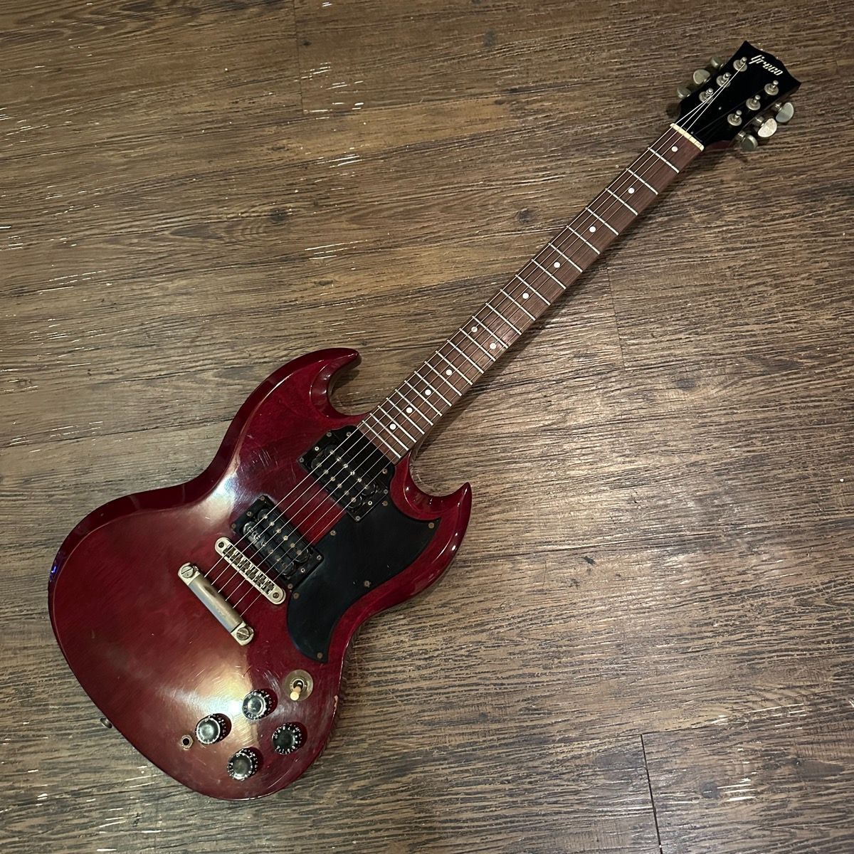 人気提案Greco SG SS-600 ホワイト スモールピックガード 1987年製 グレコ グレコ