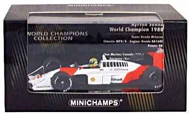 中古】ミニカー 1/43 Mclaren Honda MP4/4 Shell #12(ホワイト