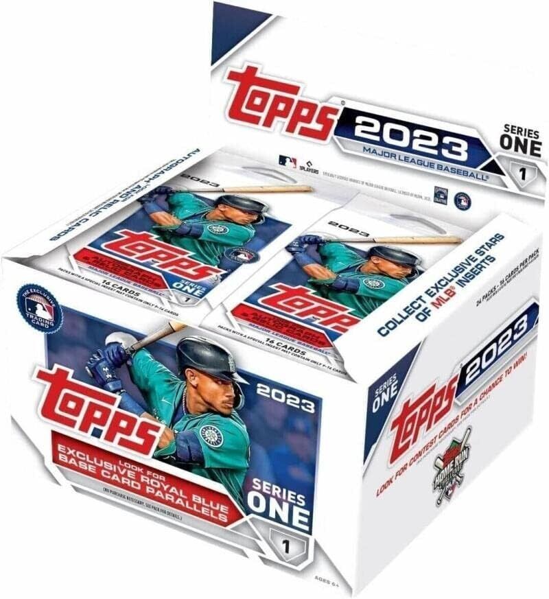 トップス 2025 シリーズ1 ベースボール メジャーリーグ カード 大谷翔平 MLB Topps Series 1 Baseball Retail Box 16枚入り 24パック BOX 輸入品