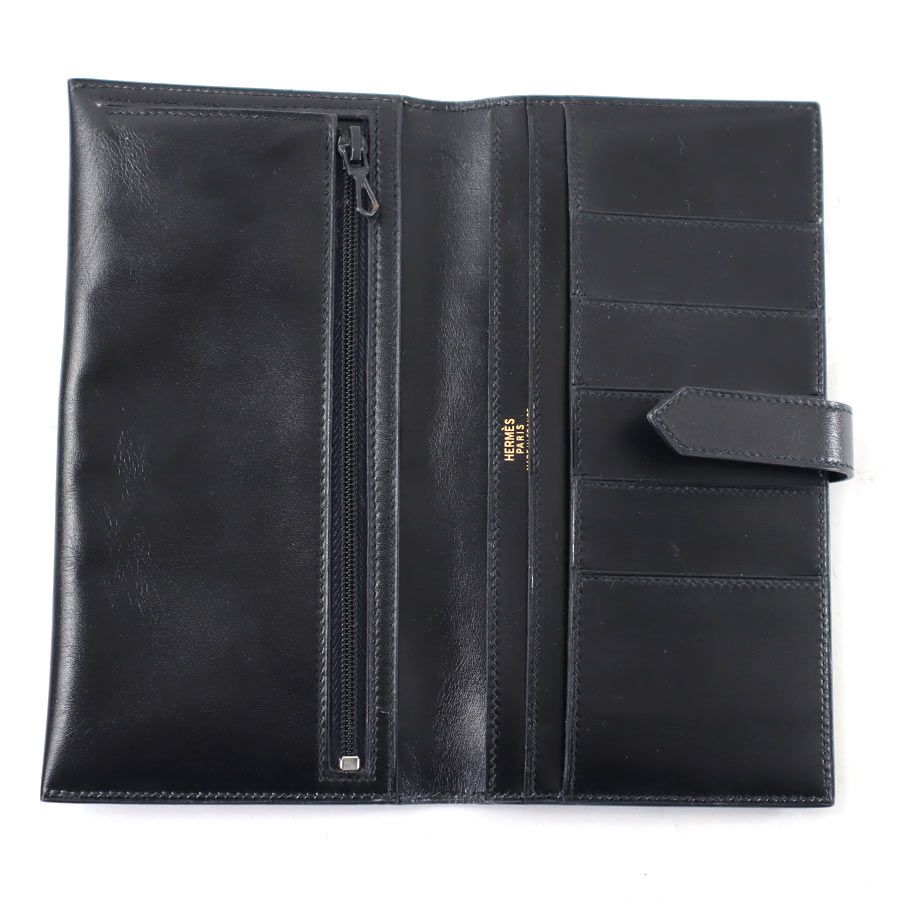 エルメス HERMES 二つ折り長財布 ベアン クラシック - 【中古ブランド