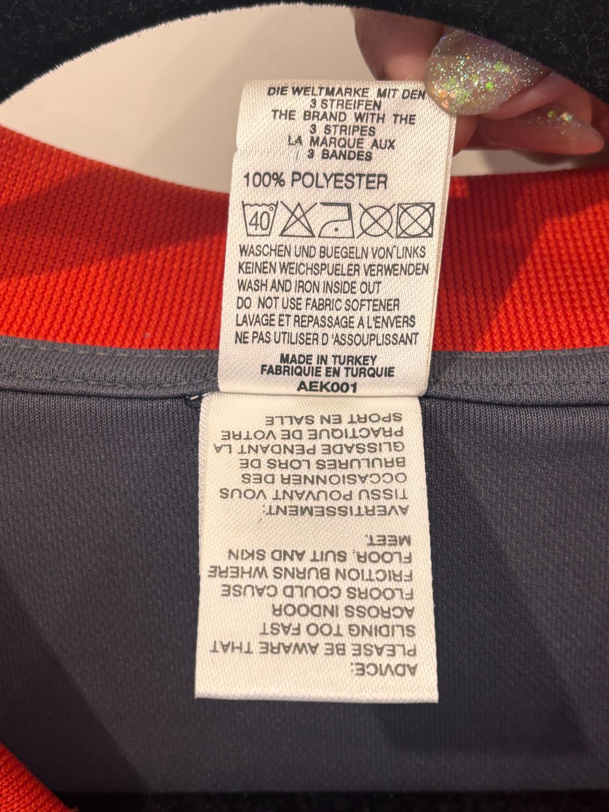 襟付きゲームシャツ 万国旗タグ