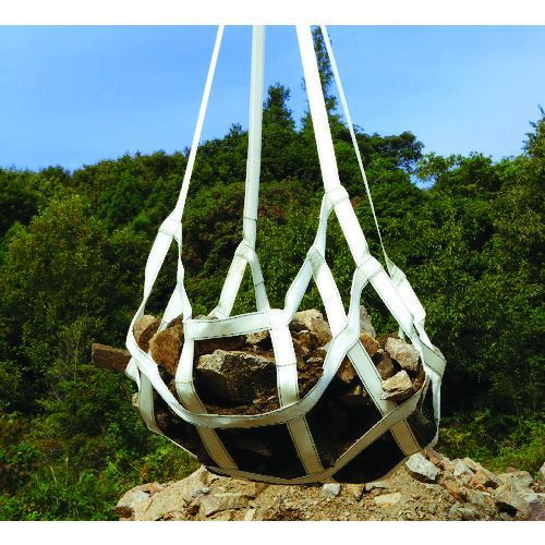 ロックスリング マスク形ベルトモッコ ９００×９００ シートなし