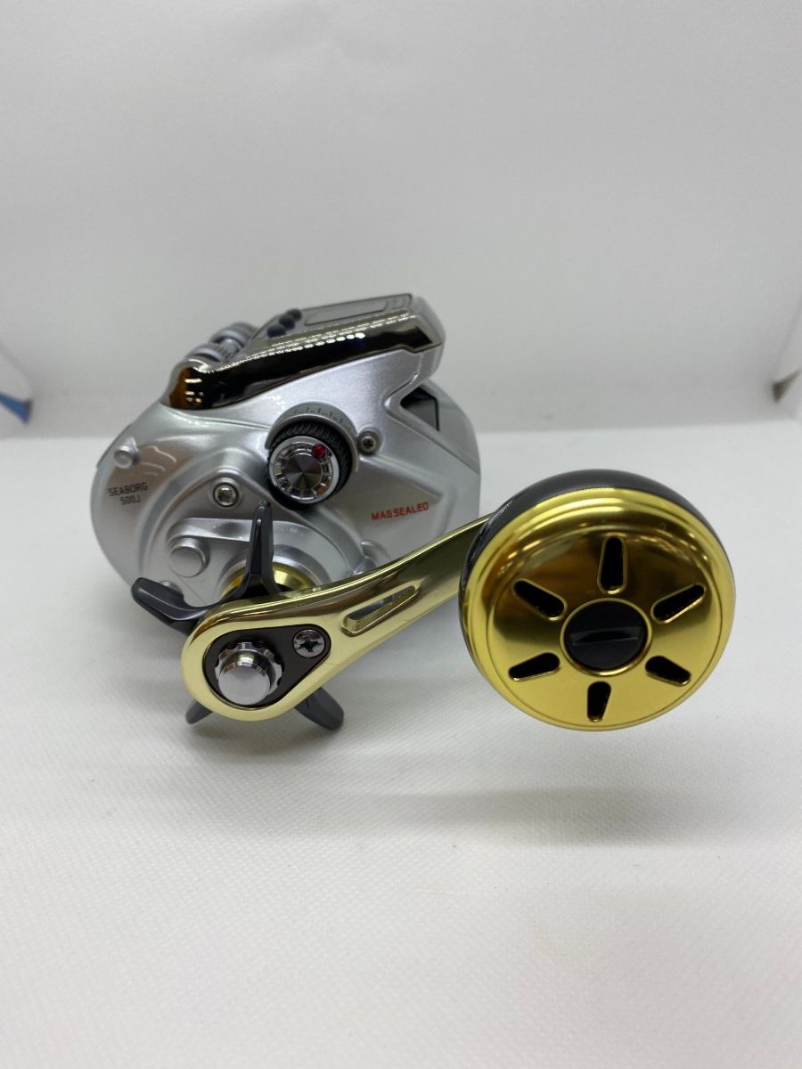 DAIWA - ΨΨDAIWA ダイワ 電動リール　シーボーグ 500J 箱・コード付 9.8キロ/30時間 801287 DAIWA - ΨΨDAIWA ダイワ 電動リール シーボーグ 500J 箱・コード