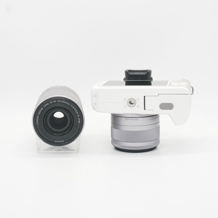 キヤノン EOS Kiss M2 ダブルズームキット ホワイト 中古 CANON(キヤノン) EOS Kiss M2 ダブルズームキット ホワイト*の