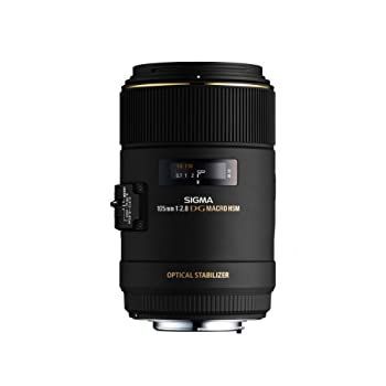 中古】「非常に良い」SIGMA 単焦点マクロレンズ MACRO 105mm F2.8 EX DG OS 