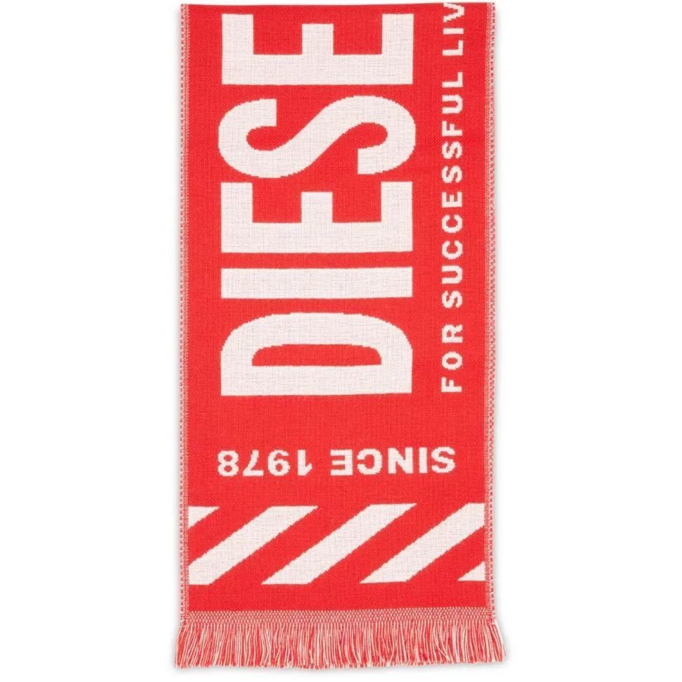 Diesel] (ディーゼル) メンズ マフラー ロゴ ユニセックス