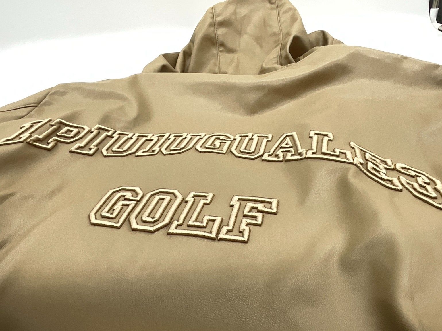 ✨希少✨ 1PIU1UGUALE3 GOLF ZIP PARKER ベージュ ✨希少✨ 1PIU1UGUALE3 GOLF ZIP PARKER ベージュ