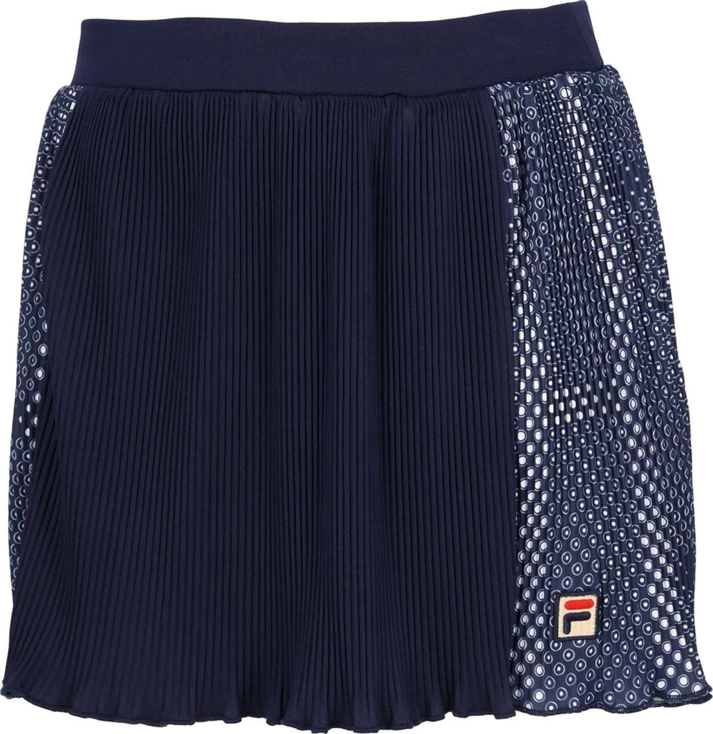 L_FILA NAVY [フィラ テニス] テニス スカート ショートパンツ 吸水速乾 UV スコート VL2629 レディース FILA NAVY L