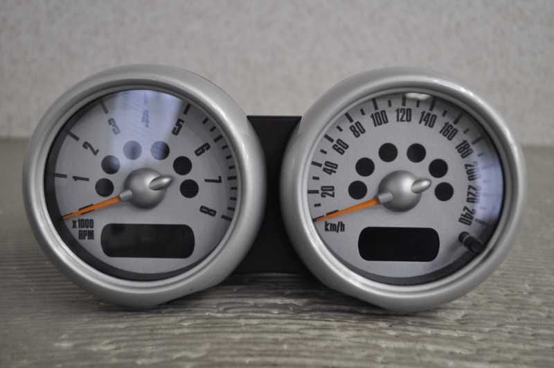 スピードメーター タコメーター 218310km RA16 MINI ミニクーパー R50 右H 前期 6211-6932517 s020352A