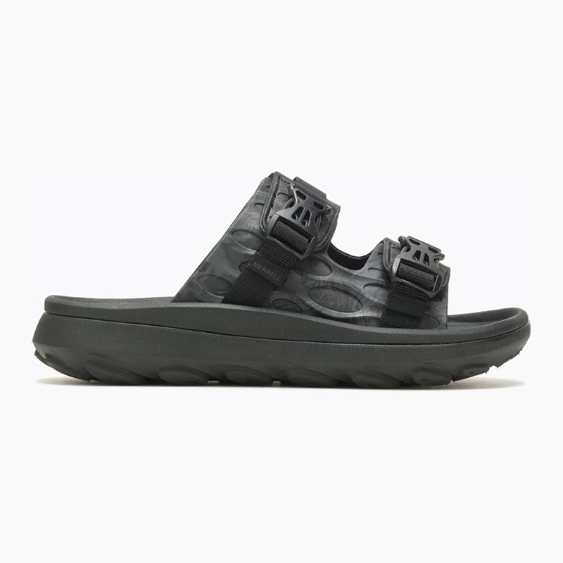[MERRELL(メレル)] HUT ULTRA WRAP(ハット ウルトラ ラップ) BLACK/BLACK 8/26.0cm