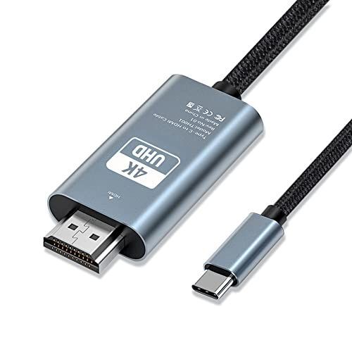 人気商品】4K@60HZ USB C HDMI 変換ケーブル【4K@60Hz HDMI映像出力