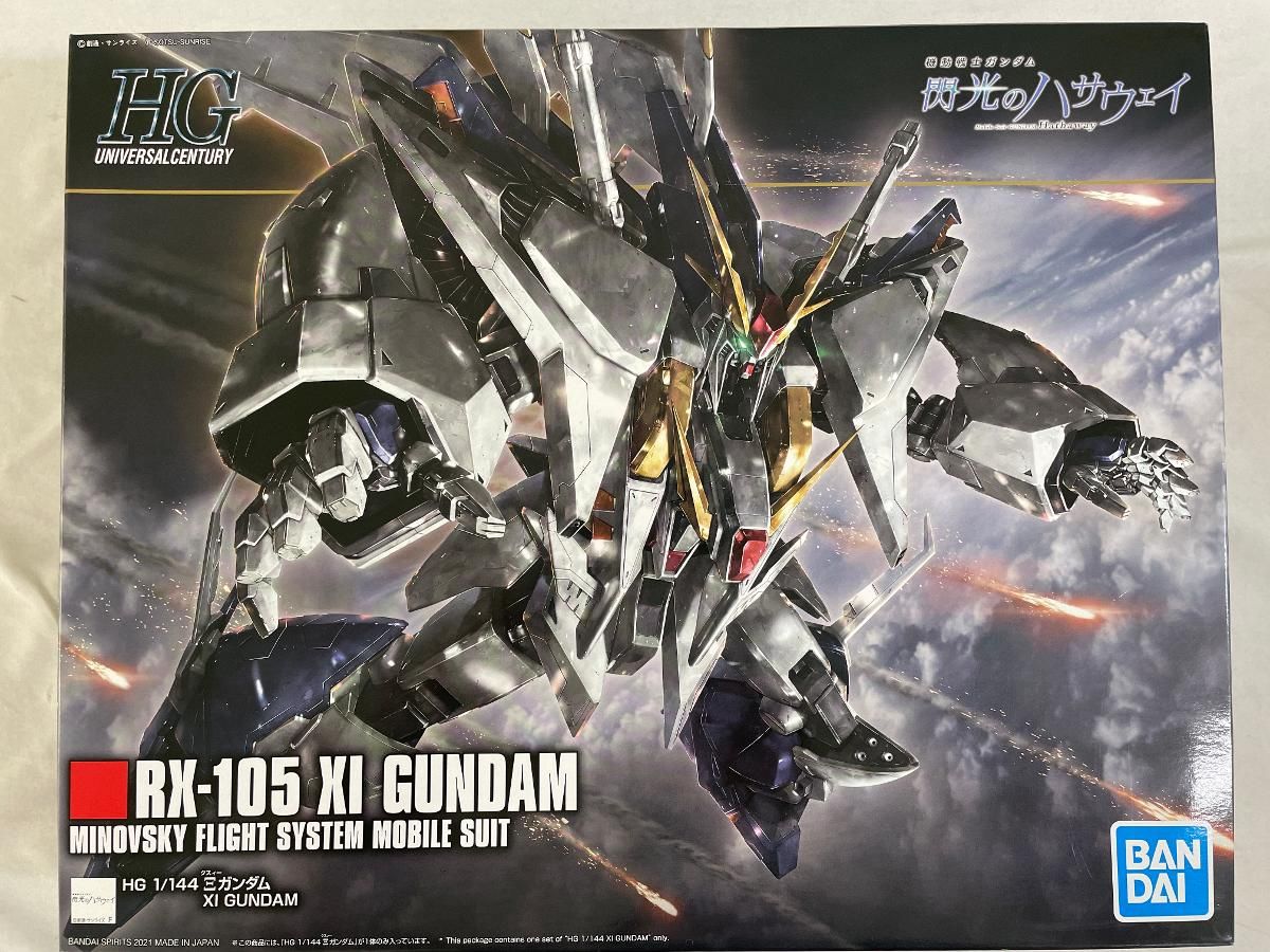 【未開封】HGUC 1/144 RX-105 Ξガンダム 機動戦士ガンダム 閃光のハサウェイ HGUC 1/144 Ξガンダム｜バンダイ ホビーサイト