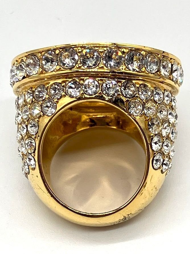 ▽【ITNS3R7T7FCE】VERSACE ヴェルサーチ メデューサ ラインストーン