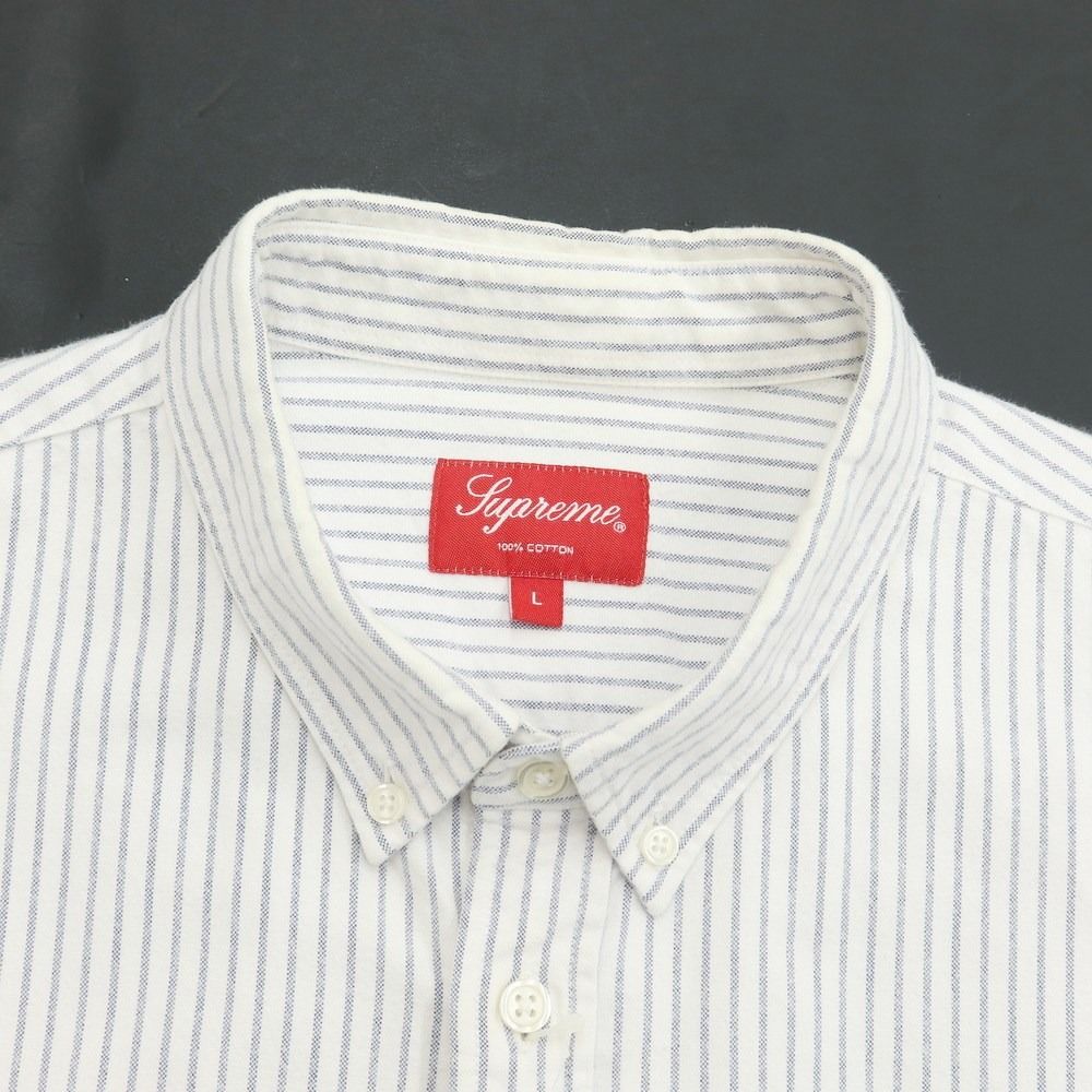 中古】シュプリーム Supreme 2019年秋冬 Flannel Oxford Shirt