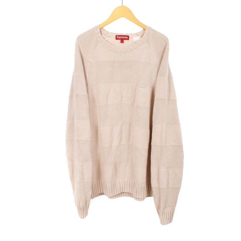 Supreme 23SS Small Box Stripe ボックスロゴ ニット Supreme SUPREME