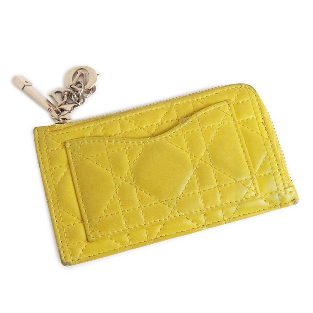 ディオール Dior Lady Dior Cosmos ジップ カードホルダー