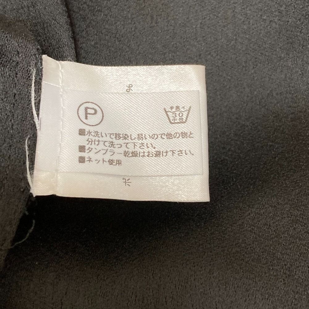 CARVEN - 新品同様 CARVEN カルヴェン フラワーモチーフ オーガンジーブラウス カットソー サイズ38 ブラック レディース 古着 中古 USED 新品同様 CARVEN カルヴェン フラワーモチーフ オーガンジー