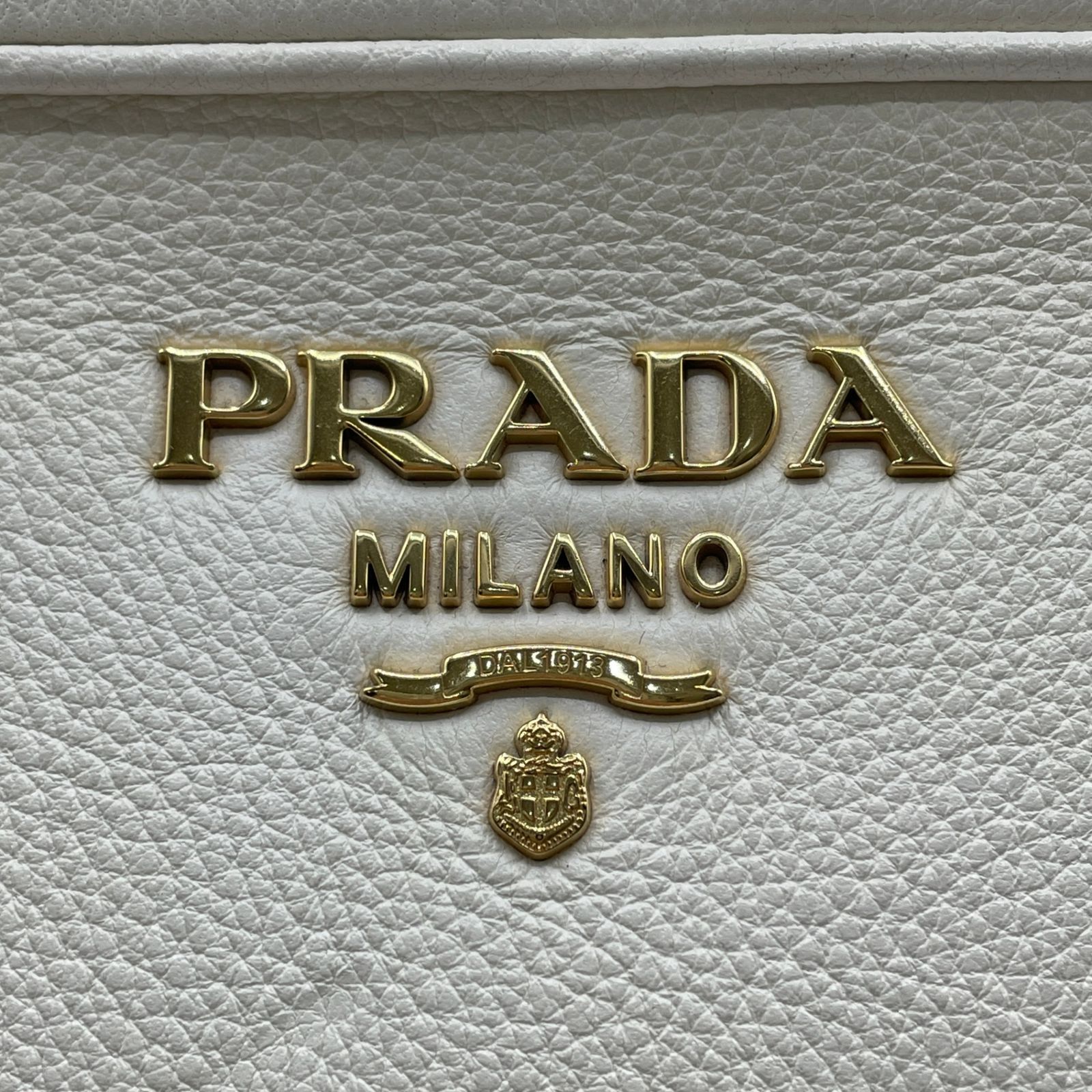 PRADA プラダ ショルダーバッグ ダブルジップ Wジップ ヴィッテロ 
