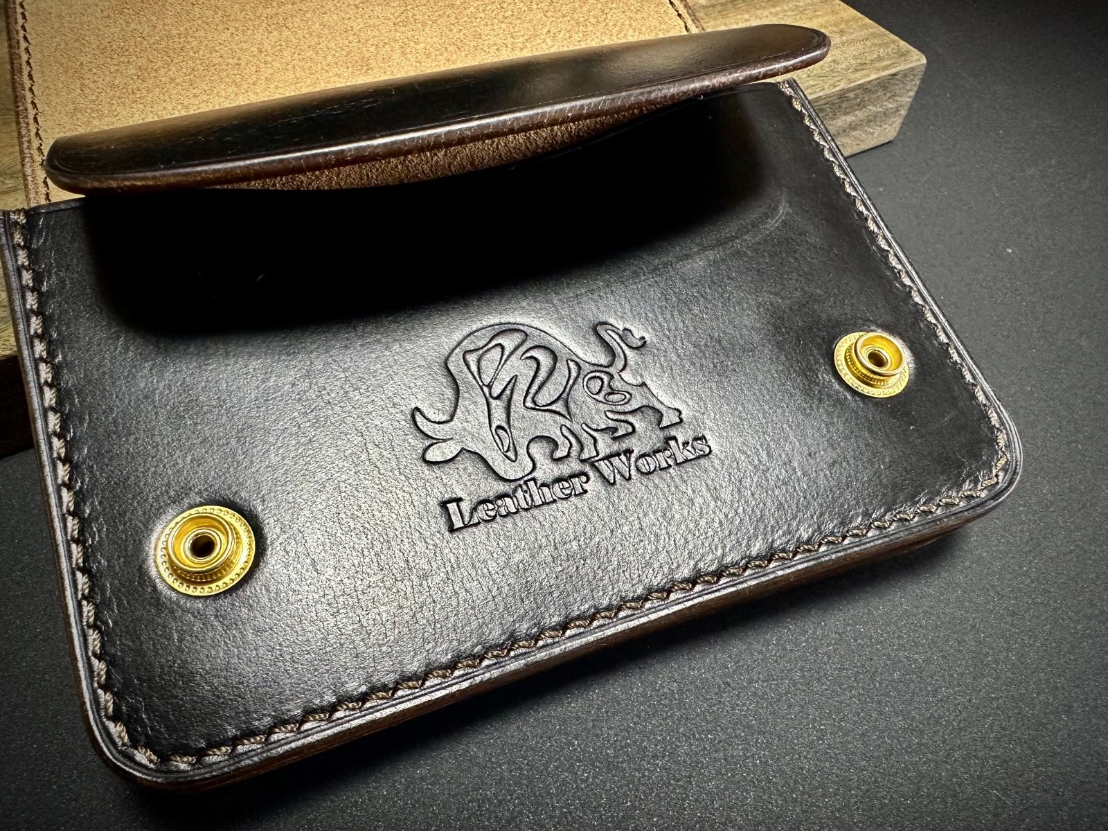 アウトレット】ショートトラッカーウォレット STW-01【クロムエクセル