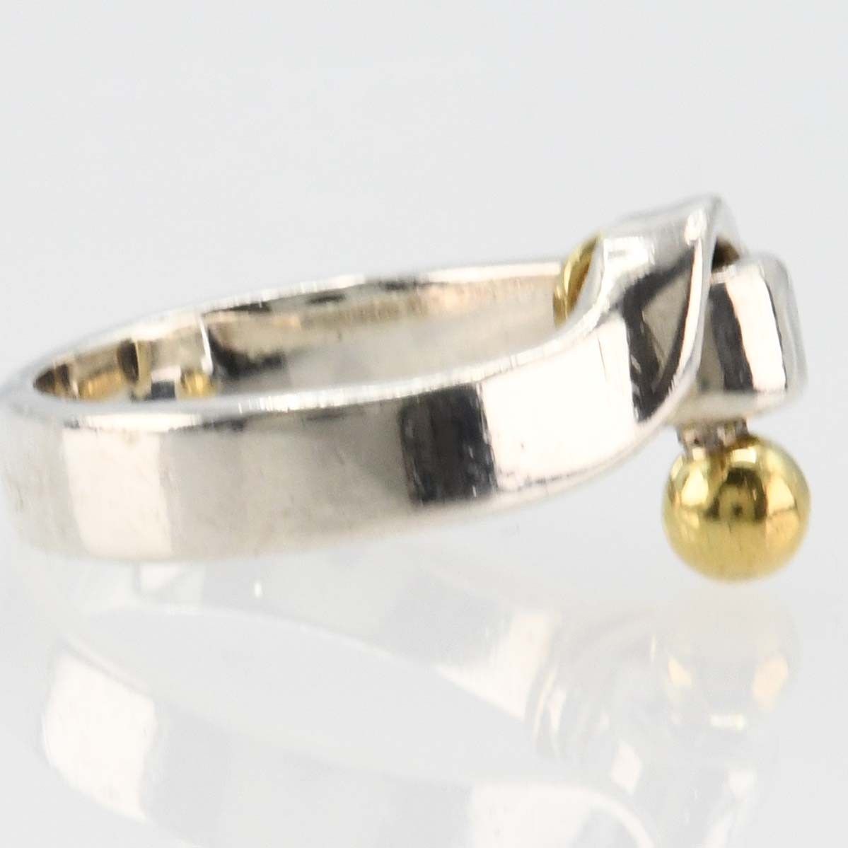 TIFFANY & Co. ティファニー フック＆アイ リング 約7.5号 925 750 3.7