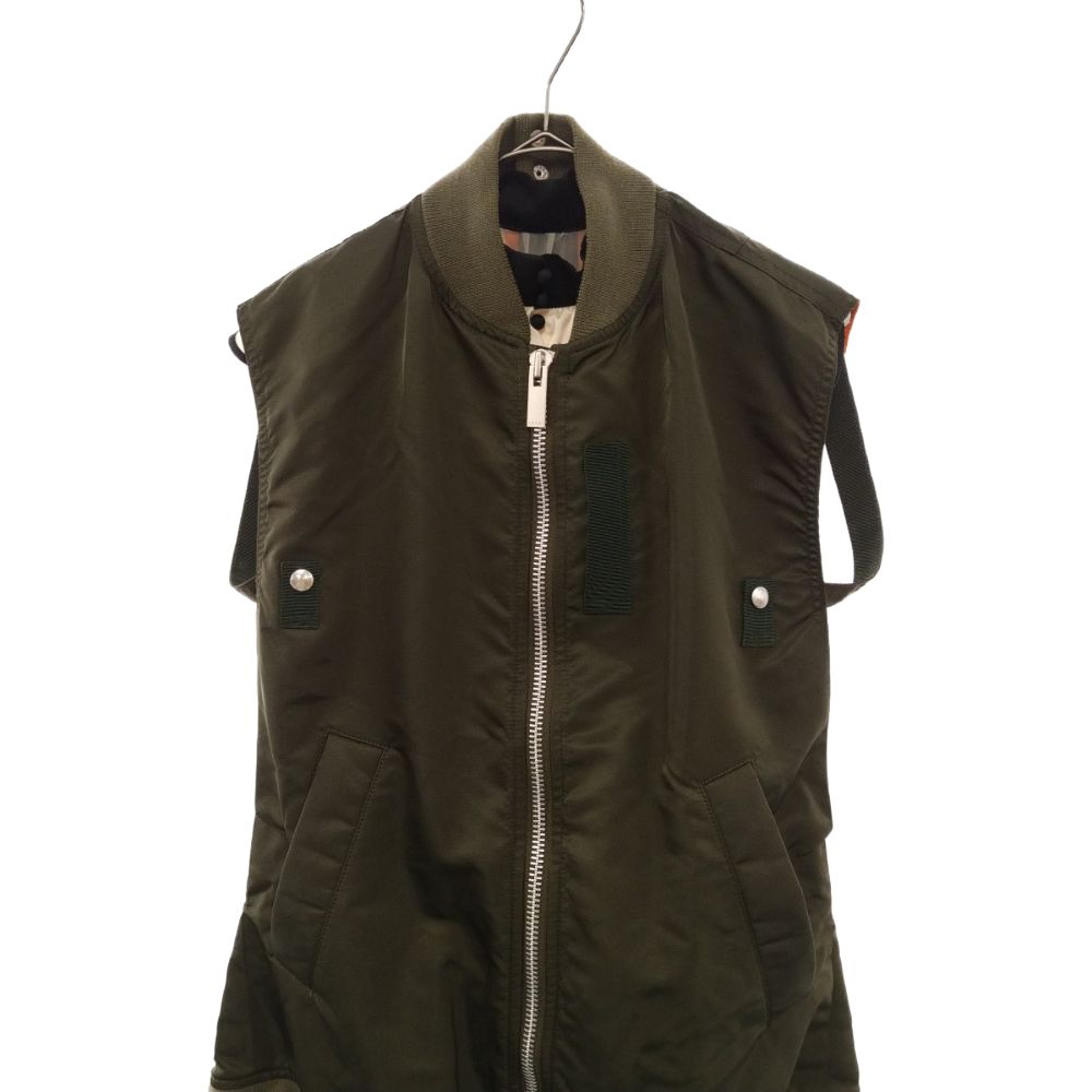 Sacai ノースリーブ シャツ | ブラック | FARFETCH JP