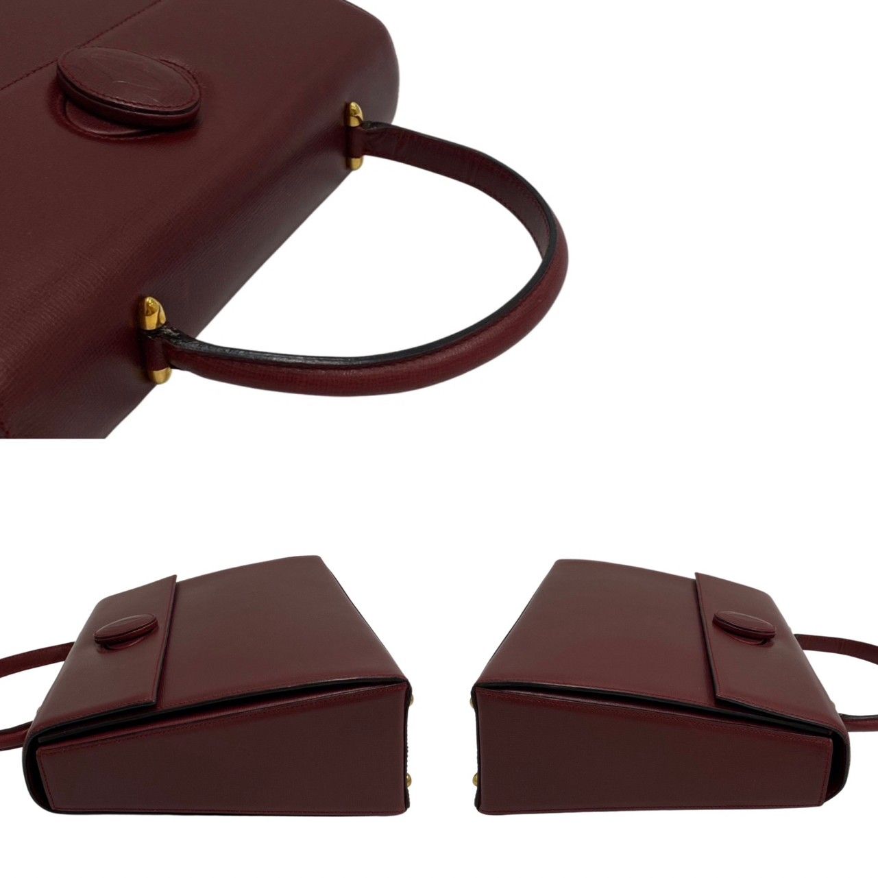 極 美品 CARTIER カルティエ ヴィンテージ マストライン ロゴ ターン  