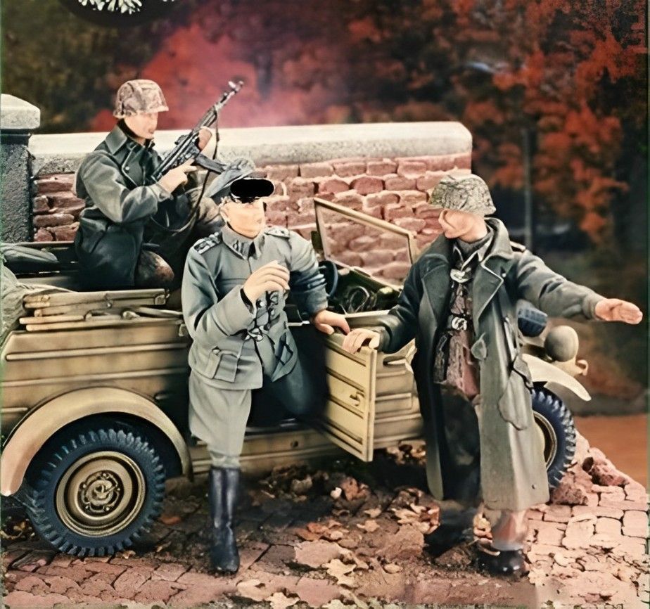 【期間限定】 ミニチュア 兵士 3体 1/35スケール ミリタリー 外国兵 大戦 男性 フィギュア・コレクタードール