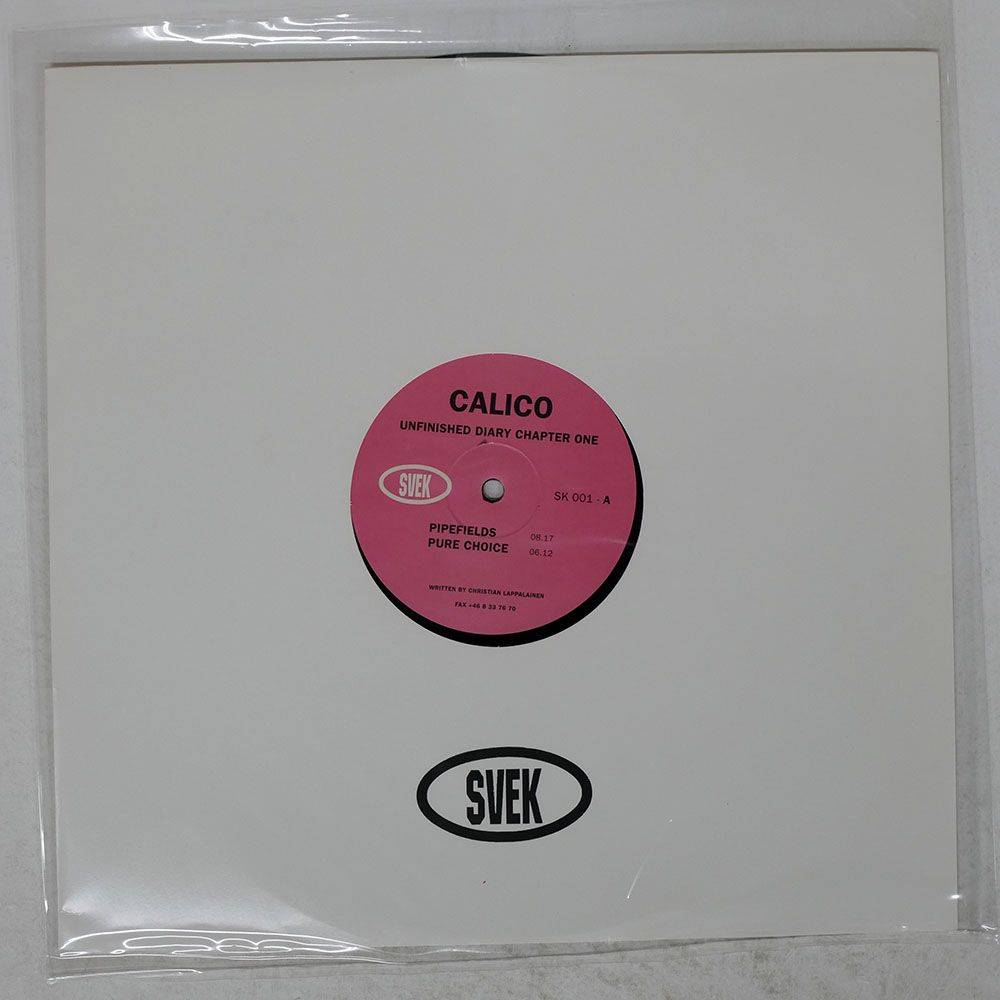 CALICO|UNFINISHED DIARY CHAPTER ONE|SVEK SK001 12