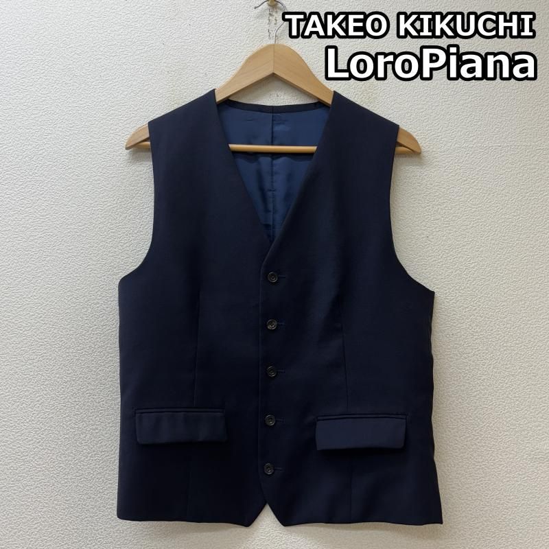TAKEO KIKUCHI タケオキクチ ベスト AF070-49013 Loro Piana