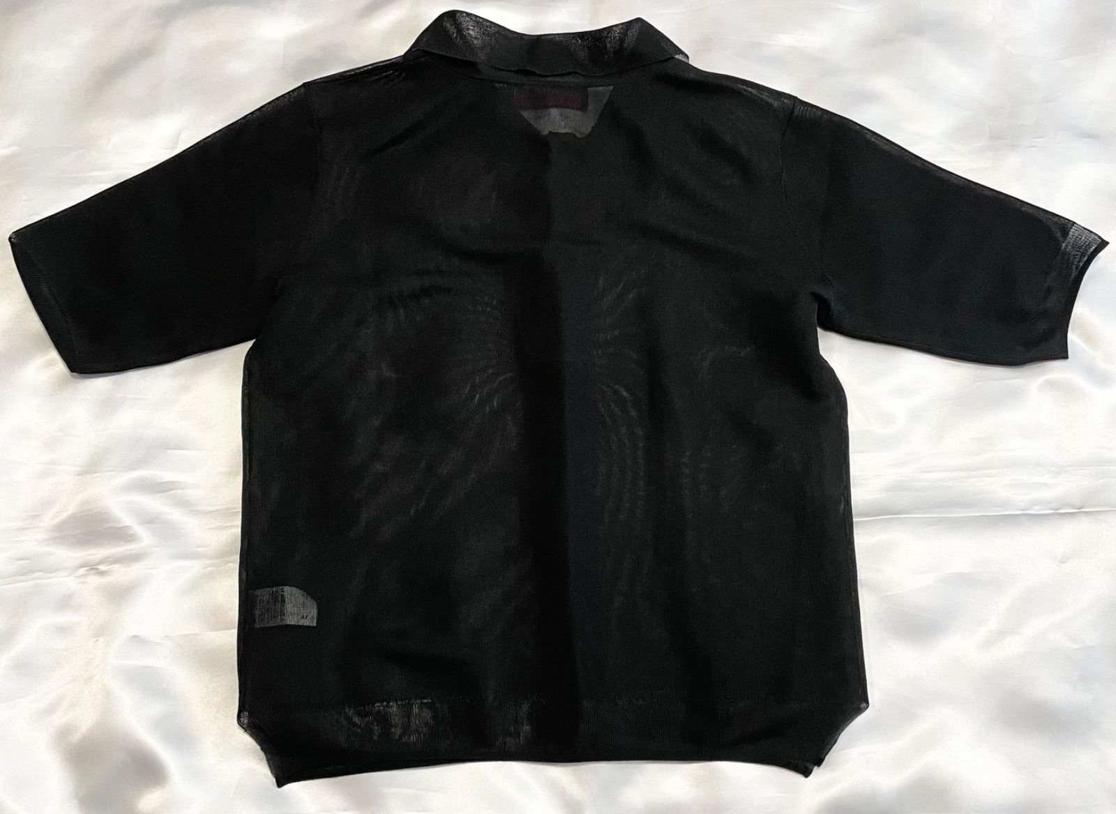 caban ナイロンポリエステル ポロスキッパー ブラック CABaN キャバン ナイロンポリエステル ポロスキッパーシャツの