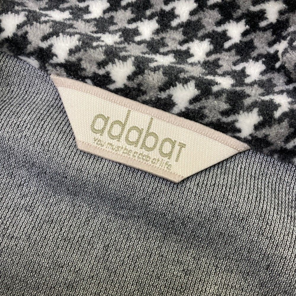 サイズ：38 ADABAT アダバット ベロア ジップジャケット グレー系