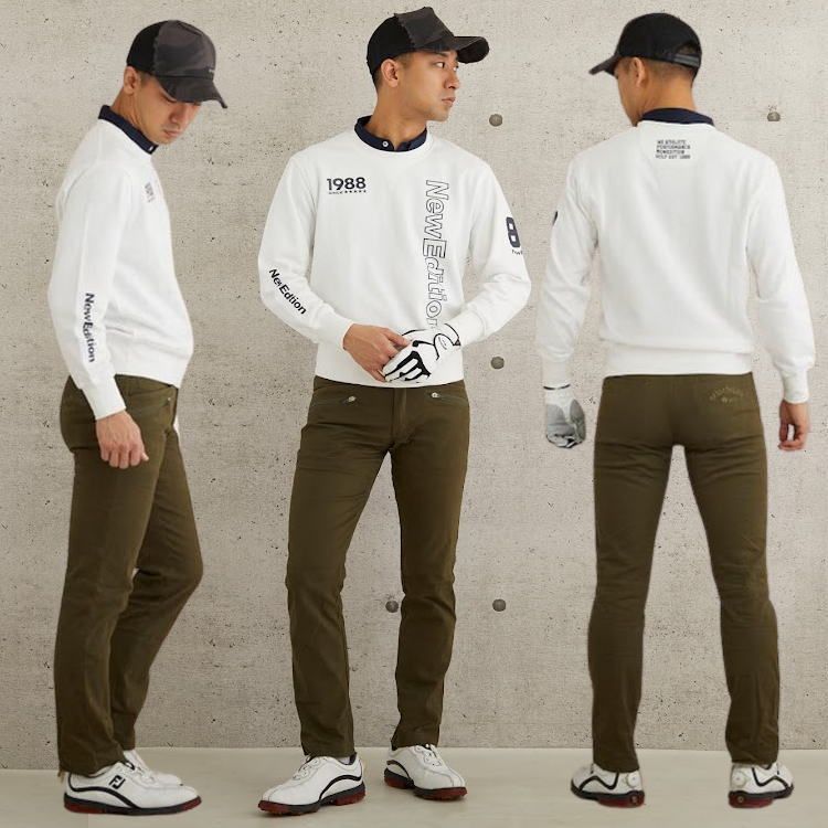 公式NewEdition GOLF®】トレーナー スエット ゴルフウェア