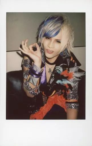 中古】生写真(男性) Royz/昴/膝上・座り・衣装黒・白・オレンジ・右手