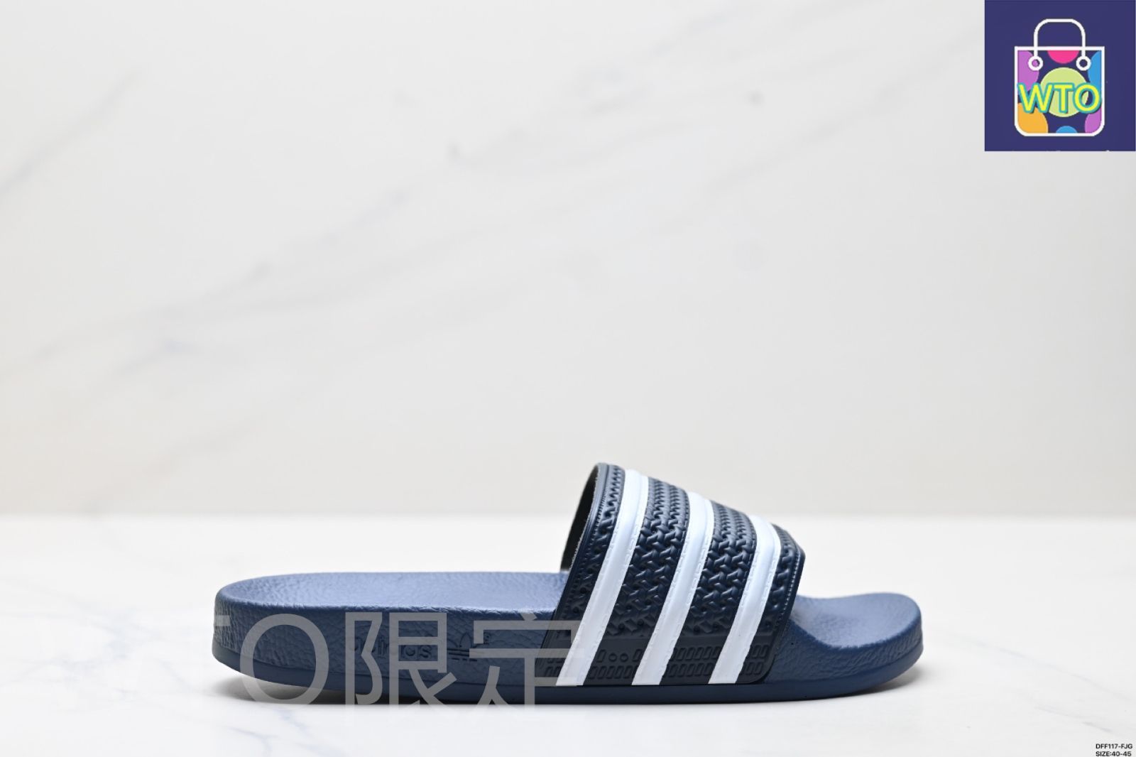 今日 Adidas originals Adilette アディダス スポーツ用快適ゴム底スリッパ -WTO輸入1