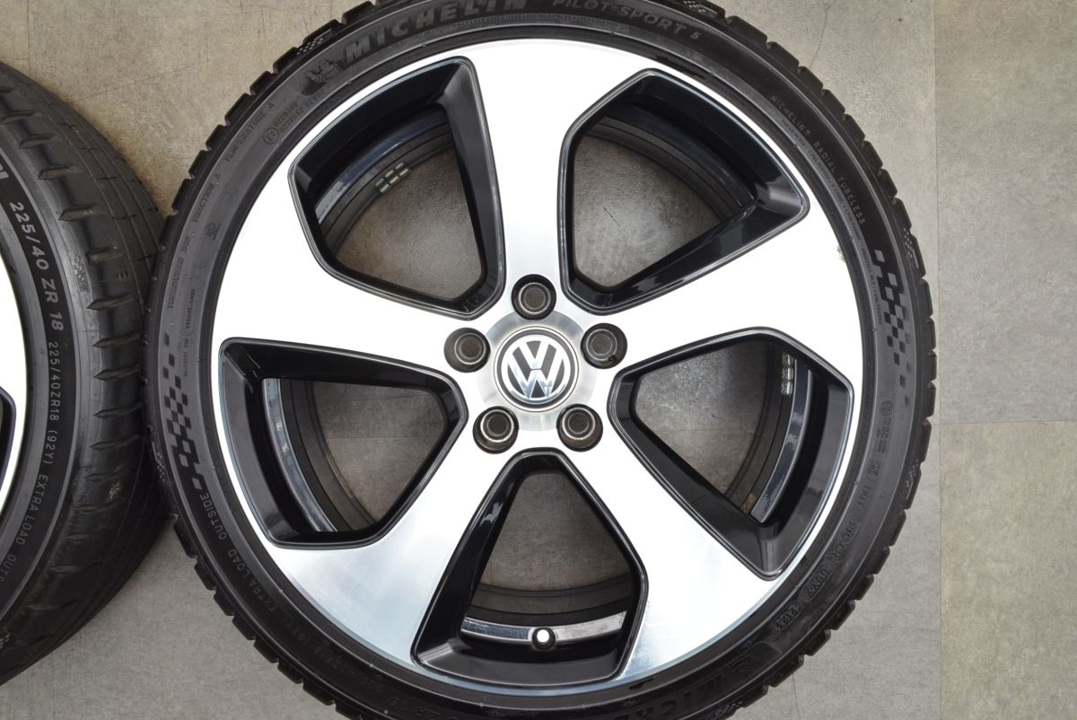 ☆ゴルフ7 GTI 純正ホイール 18インチ 4本 希少 VW 5G ゴルフ 7 GTI