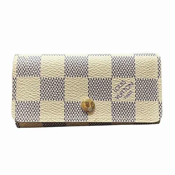 ルイヴィトン Louis Vuitton ダミエアズール ミュルティクレ4 N60020 ブランド小物 キーケース ユニセックス