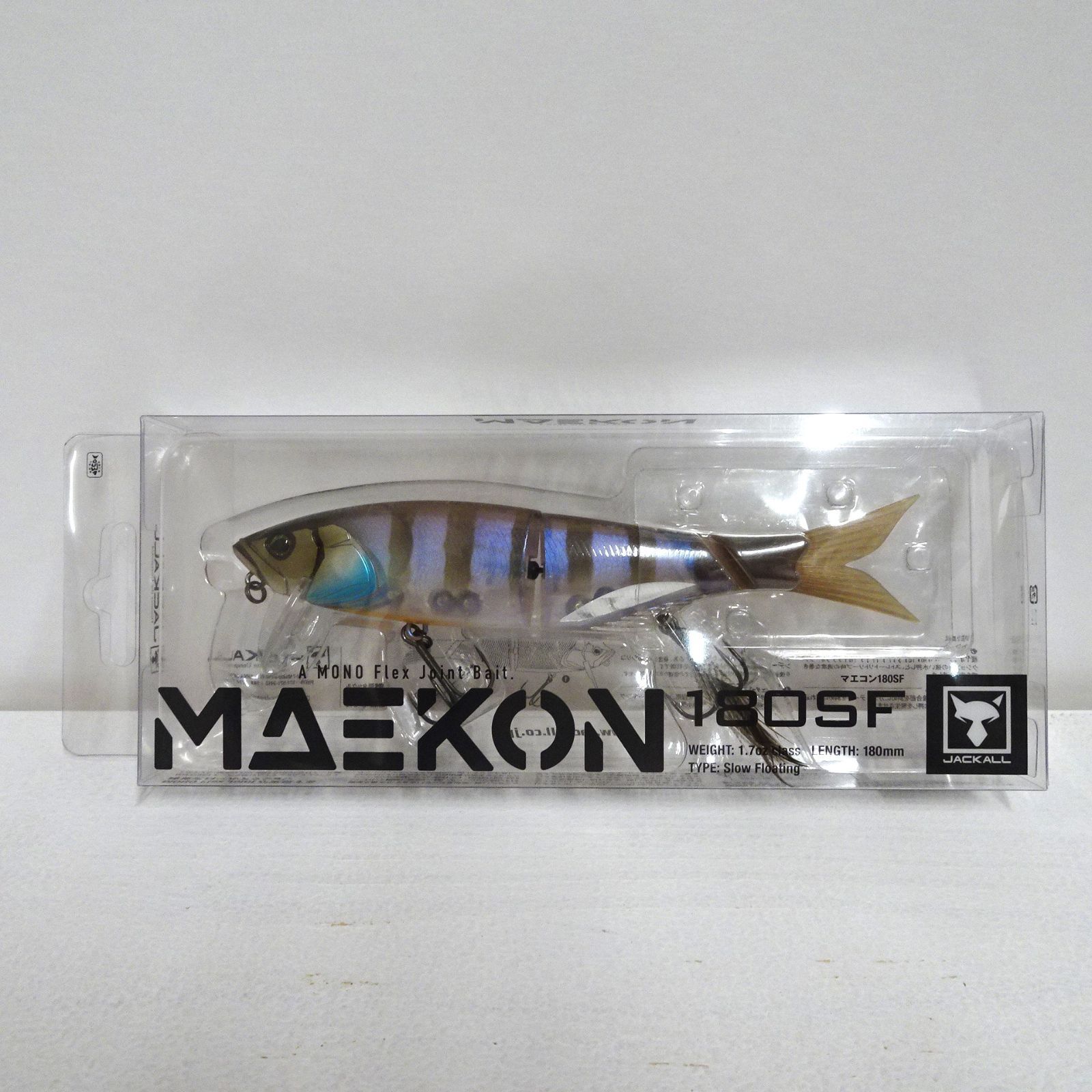ジャッカル JACALL MAEKON 180SF ビッグベイト 3色セット JACKALL 在庫限りのプライスダウン！ マエコン MAEKON