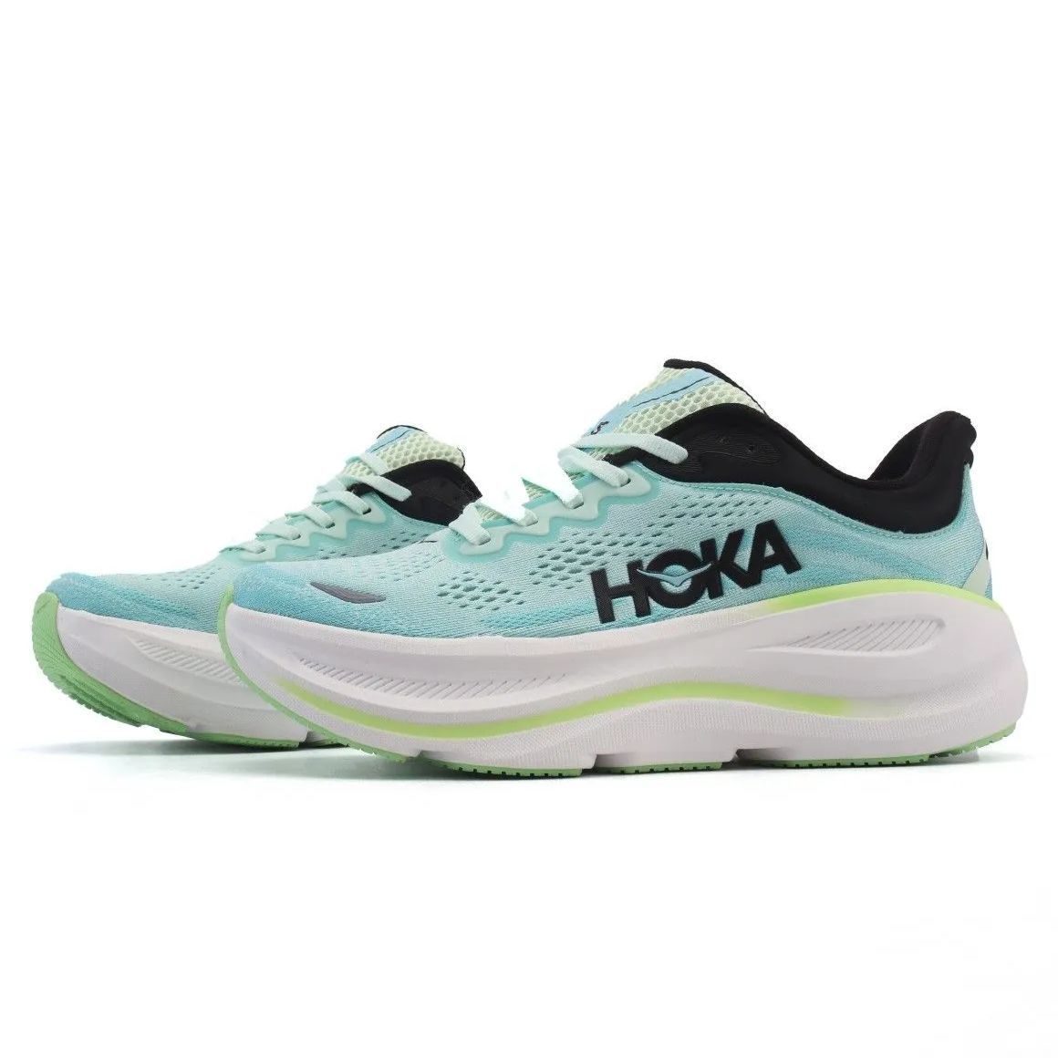 ホカ ボンダイ 9 HOKA ONE ONE Bondi 9 Luna Moth Blue Spark ランニングシューズ ジョギングシューズ 男女兼用