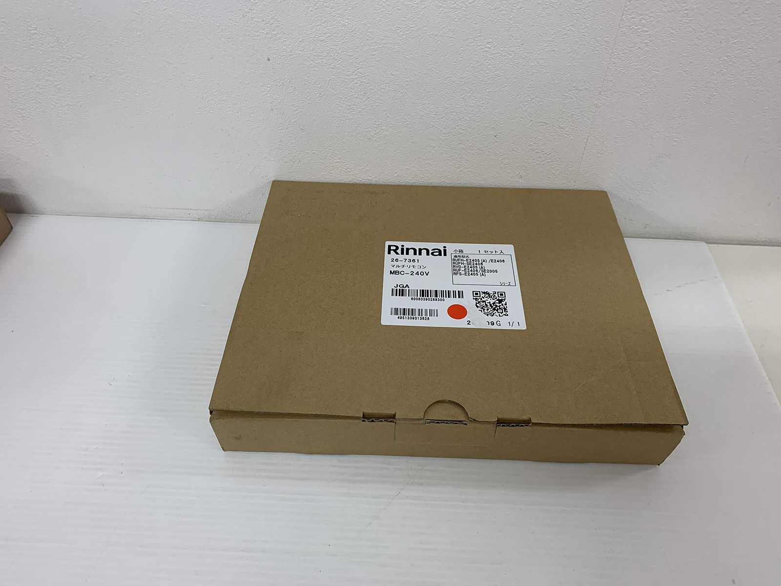 191 新品 リンナイ マルチリモコン MBC-262VC 26-7205 MBC-262VC(A) リンナイ リモコン インターホン付マルチ